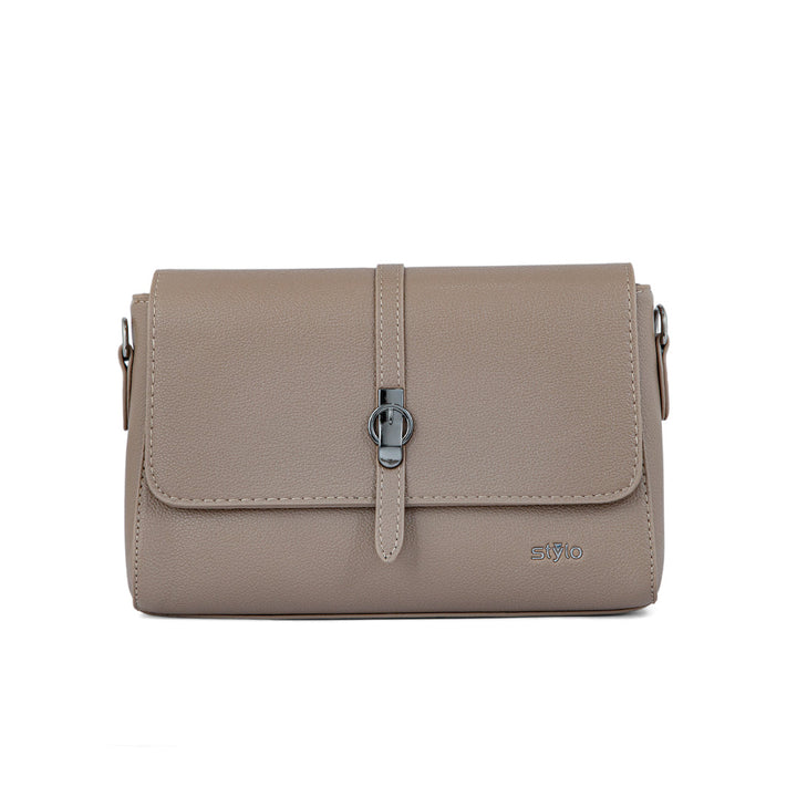 Khaki Formal Shoulder Bag P36241