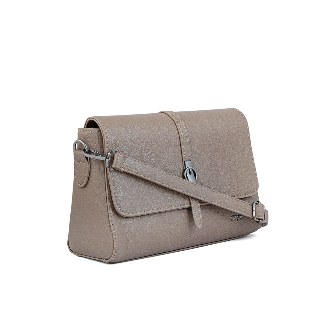Khaki Formal Shoulder Bag P36241