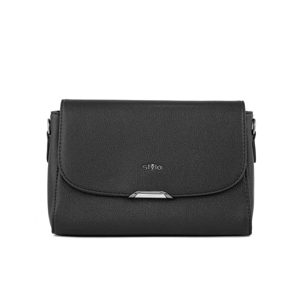 Black Formal Shoulder Bag P36242