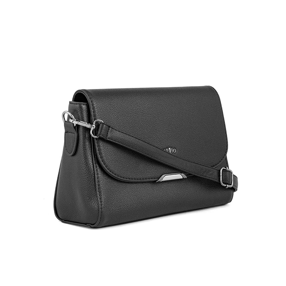 Black Formal Shoulder Bag P36242