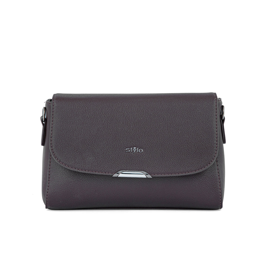 Brown Formal Shoulder Bag P36242