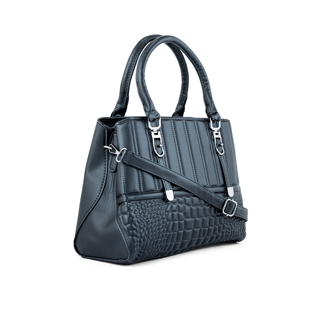 Black Formal Hand Bag P36244