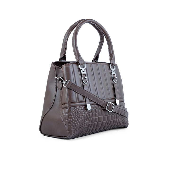 Brown Formal Hand Bag P36244