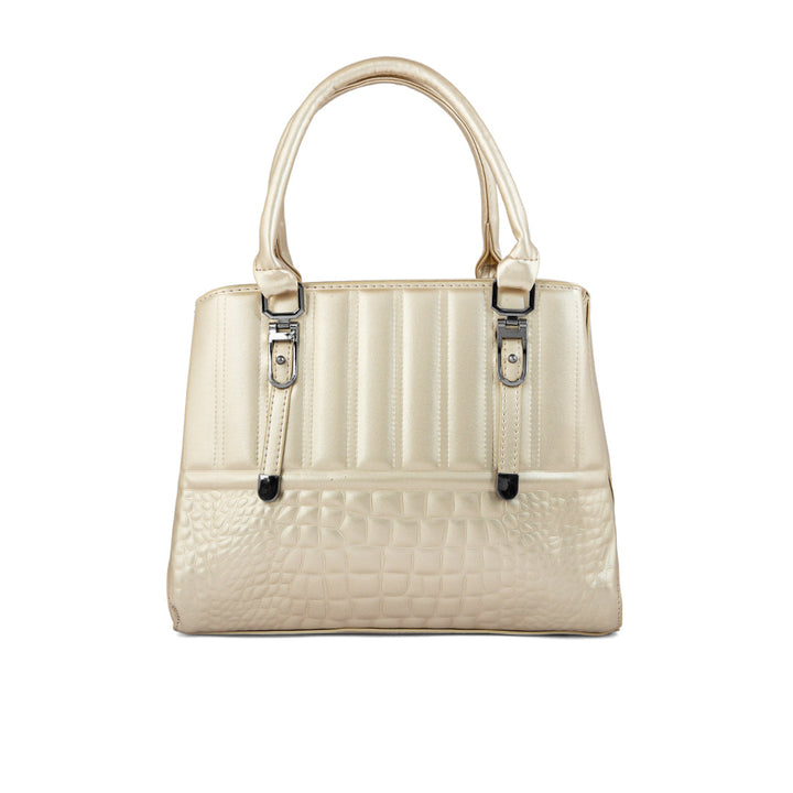 Golden Formal Hand Bag P36244