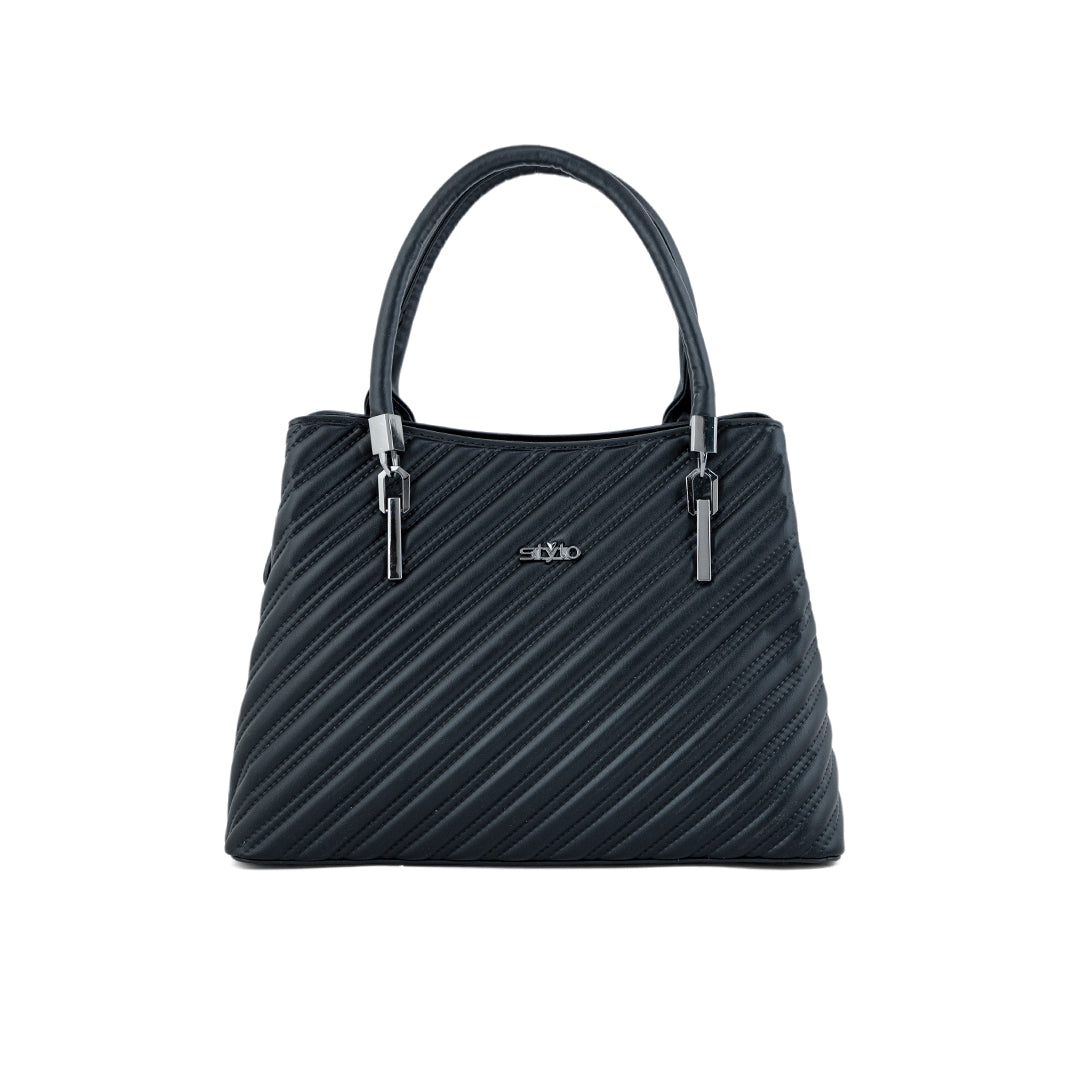 Black Formal Hand Bag P36247