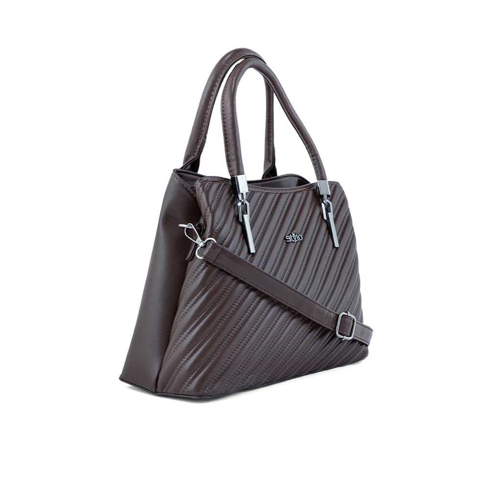 Brown Formal Hand Bag P36247