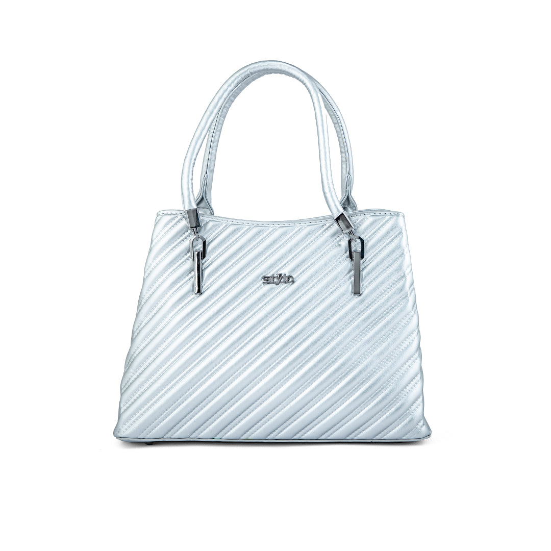 Silver Formal Hand Bag P36247