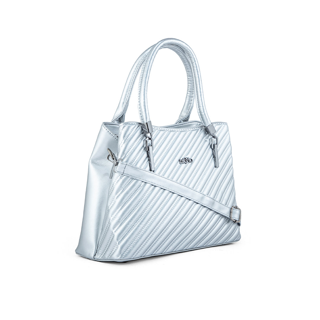 Silver Formal Hand Bag P36247