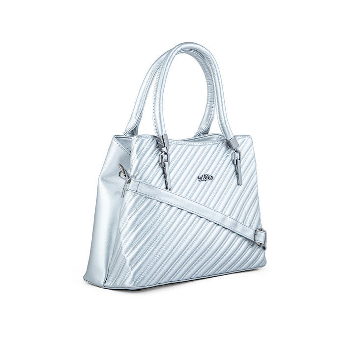 Silver Formal Hand Bag P36247