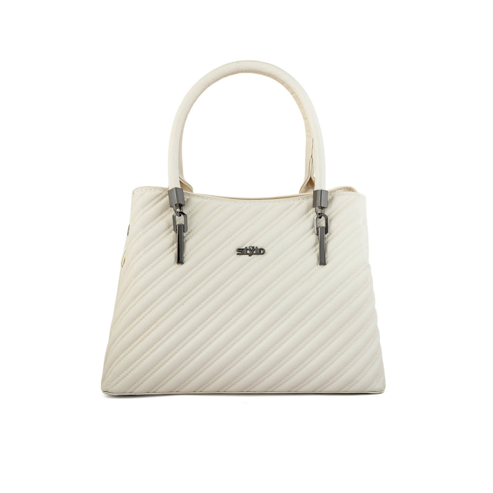 Beige Formal Hand Bag P36247