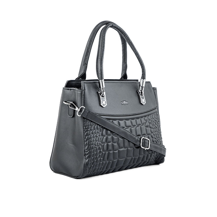 Black Formal Hand Bag P36248