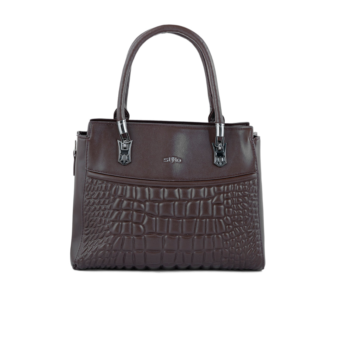 Brown Formal Hand Bag P36248