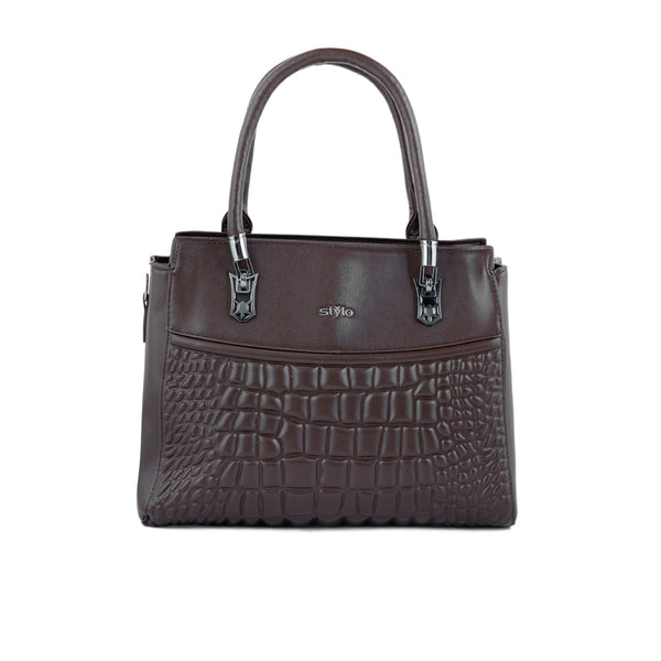 Brown Formal Hand Bag P36248