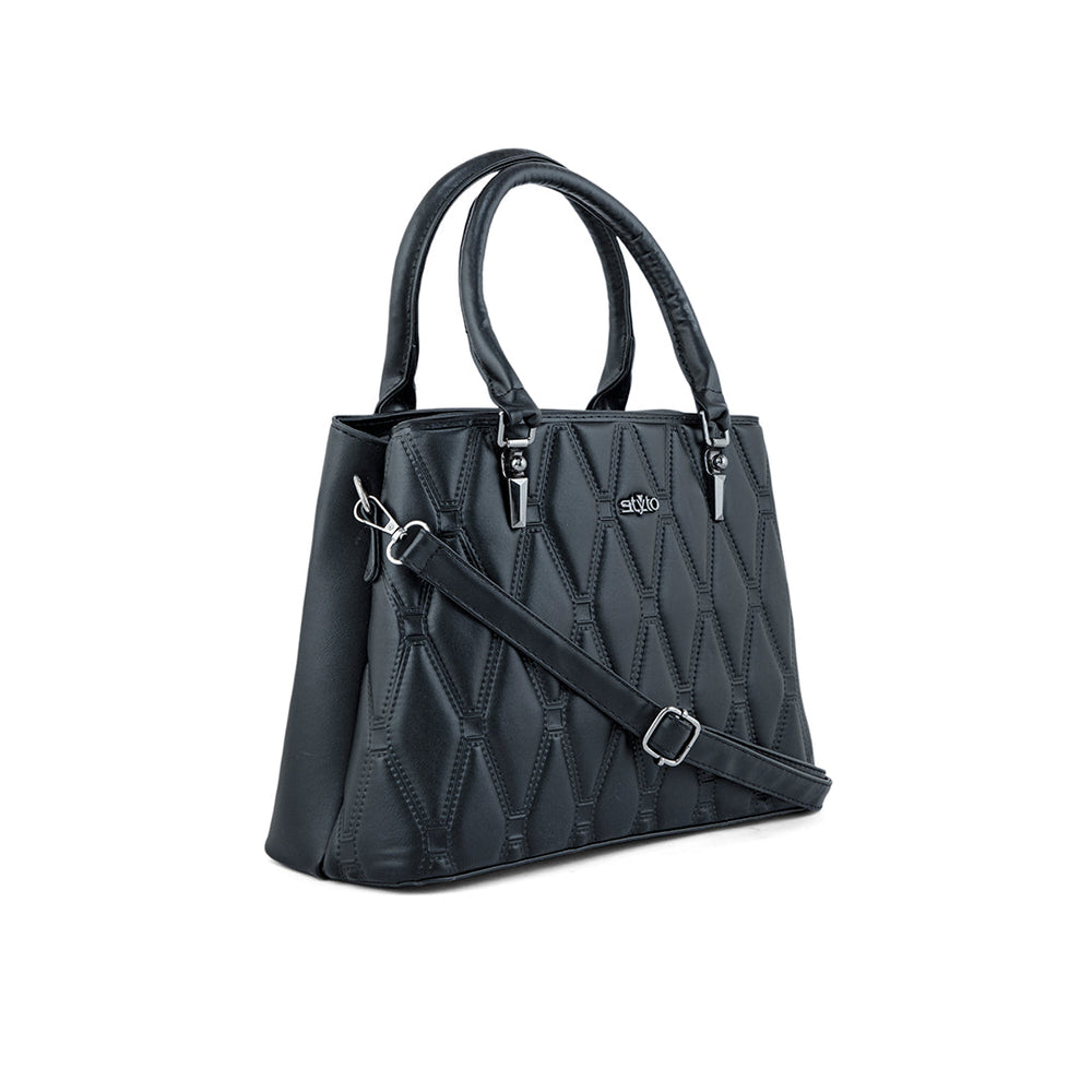Black Formal Hand Bag P36249