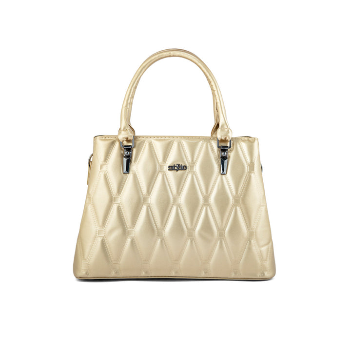 Golden Formal Hand Bag P36249