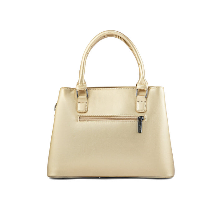 Golden Formal Hand Bag P36249