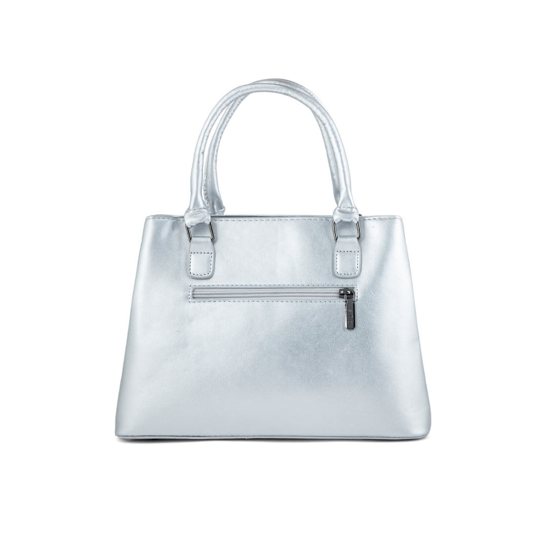 Silver Formal Hand Bag P36249