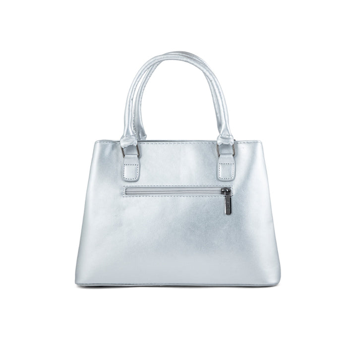 Silver Formal Hand Bag P36249