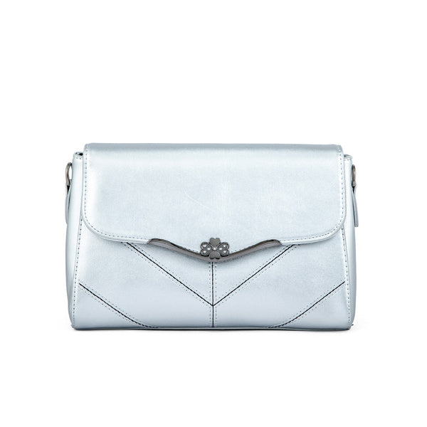 Silver Formal Hand Bag P36252