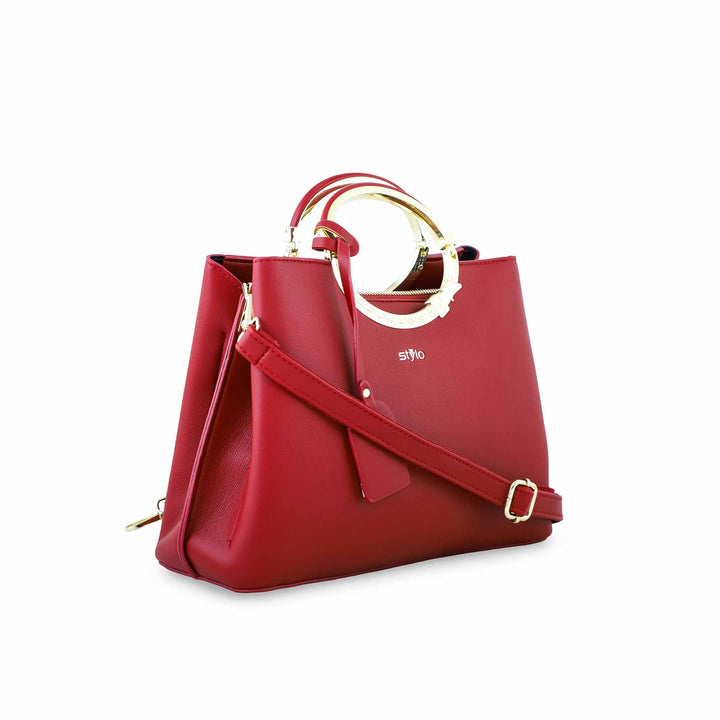 Red Formal Hand Bag P36255