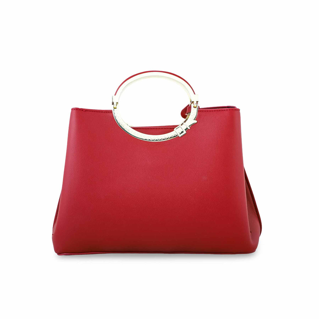 Red Formal Hand Bag P36255