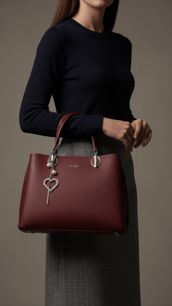 Red Formal Hand Bag P36256