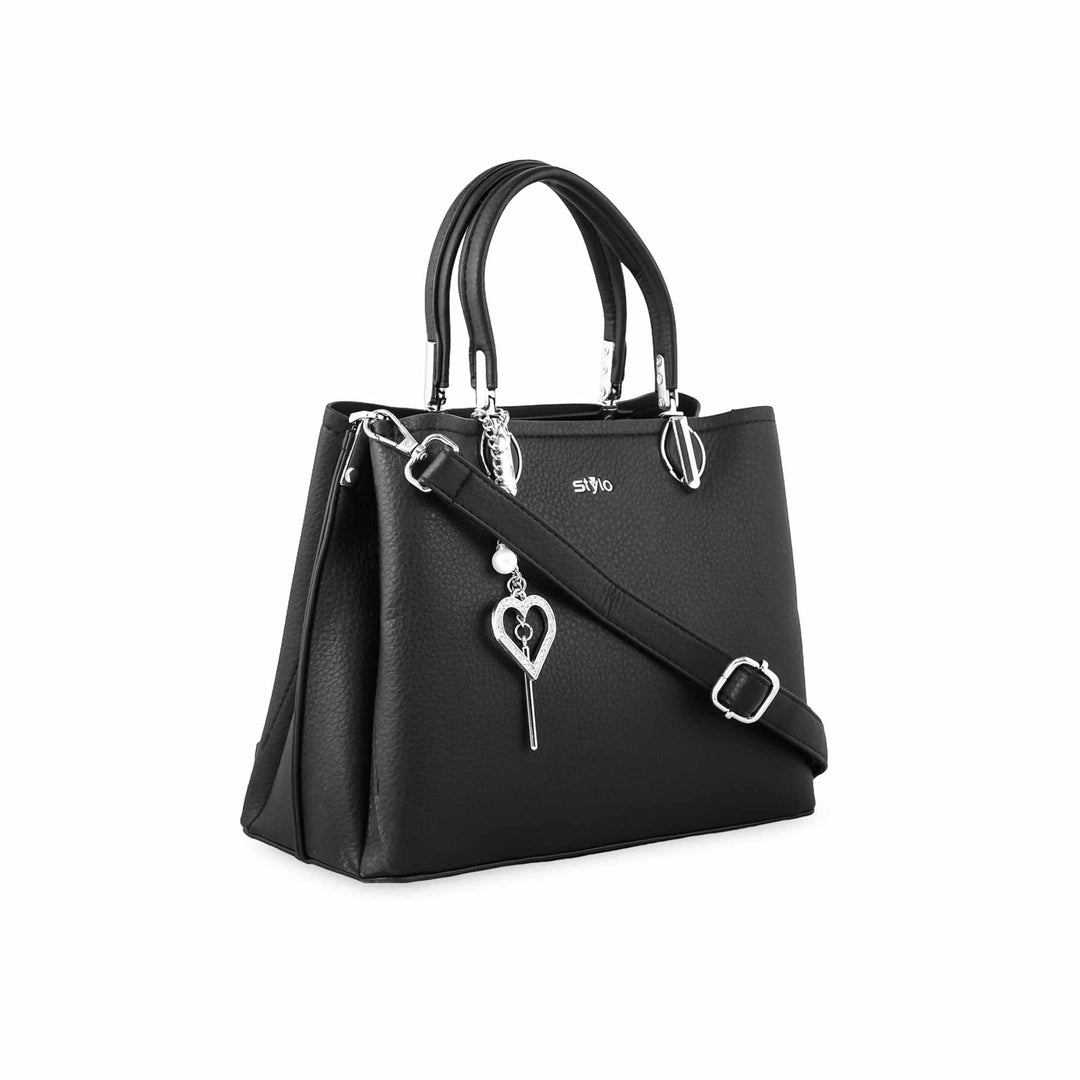 Black Formal Hand Bag P36256