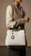 White Formal Hand Bag P36257