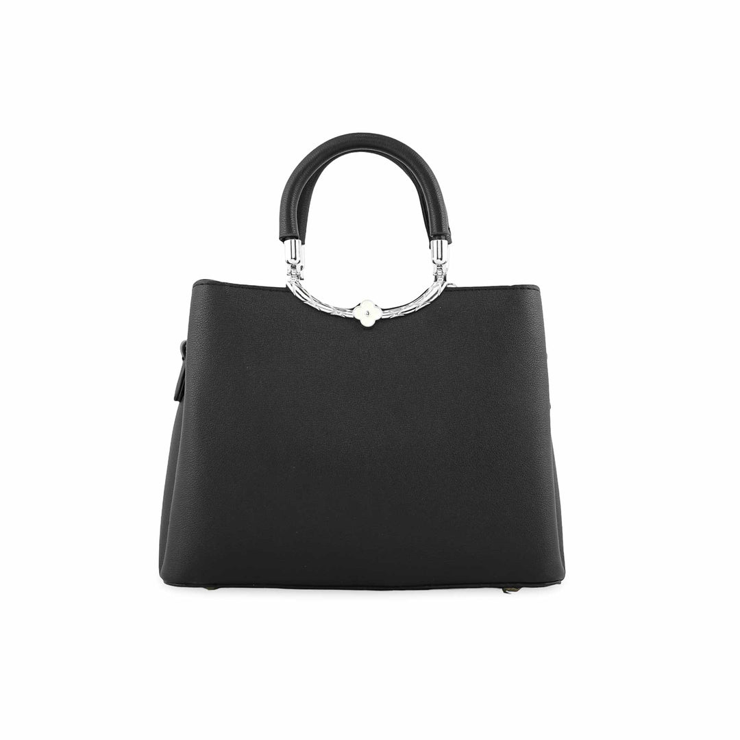 Black Formal Hand Bag P36257