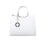 White Formal Hand Bag P36257