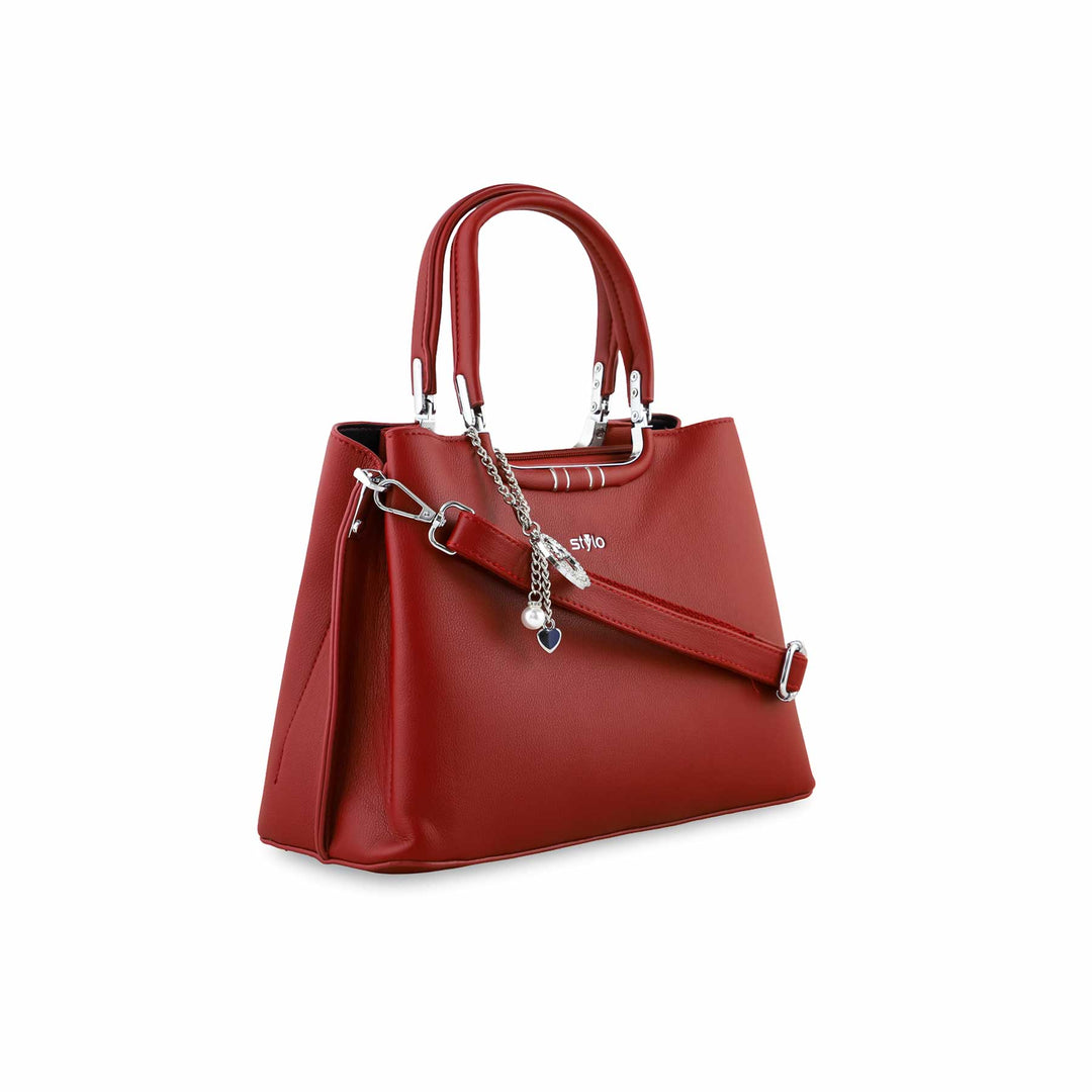 Red Formal Hand Bag P36258