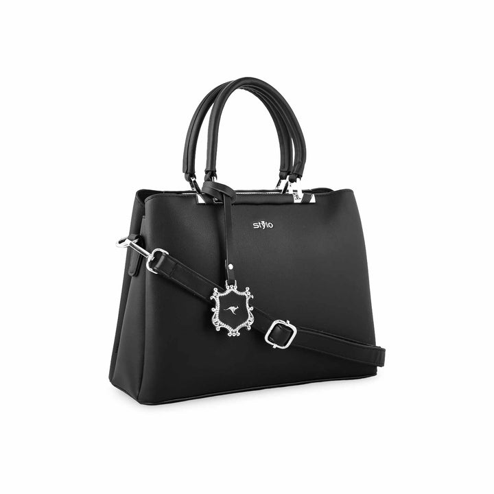 Black Formal Hand Bag P36259