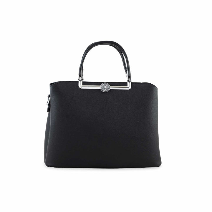 Black Formal Hand Bag P36261