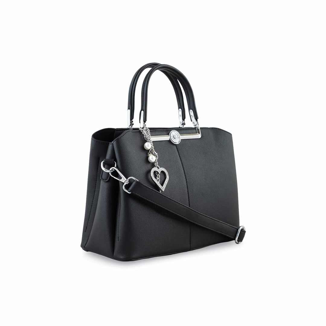 Black Formal Hand Bag P36261