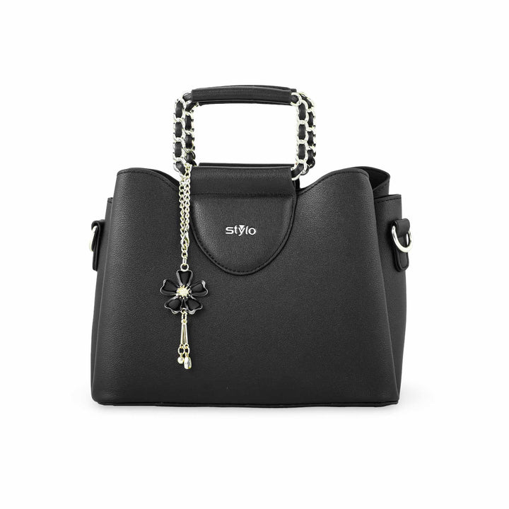 Black Formal Hand Bag P36266