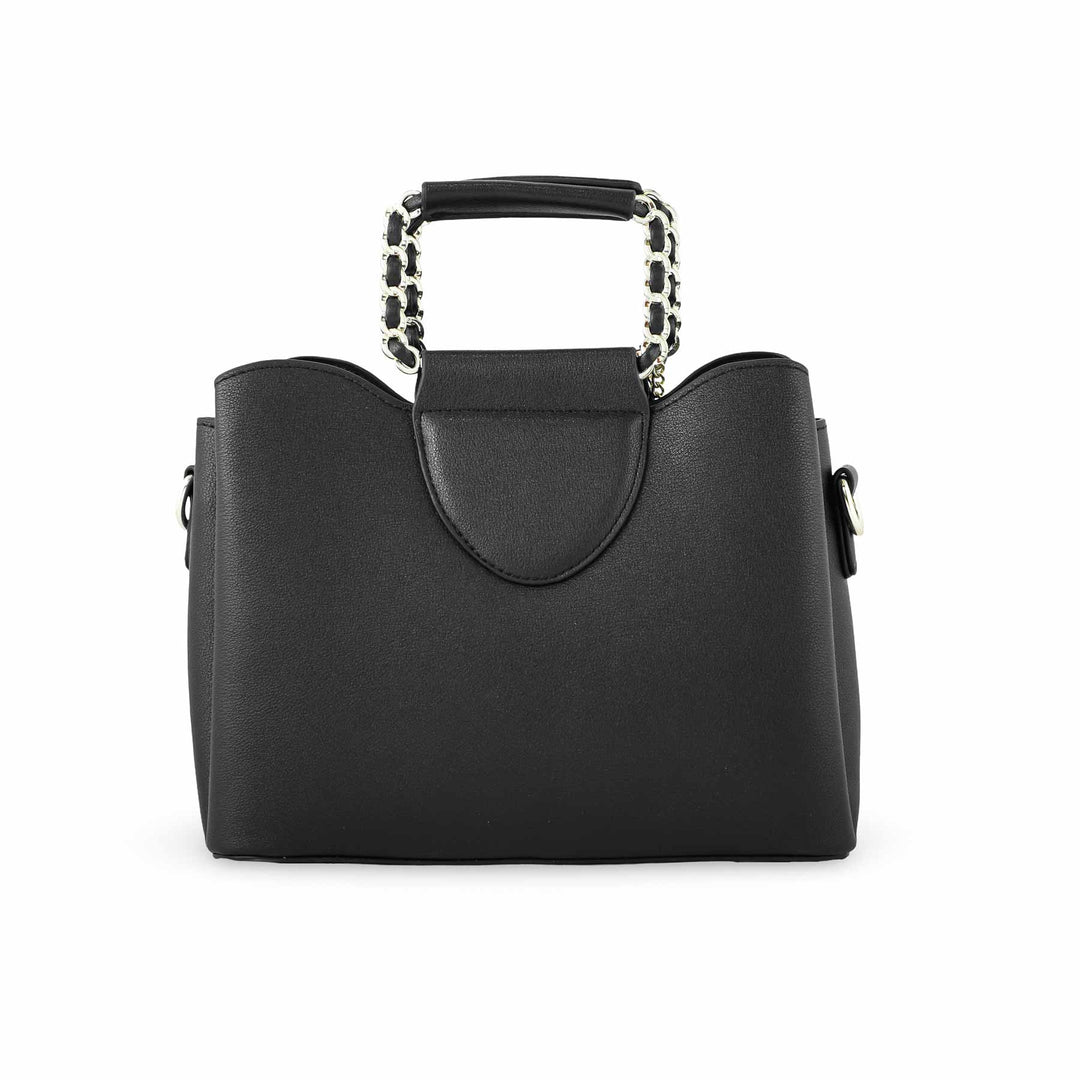 Black Formal Hand Bag P36266