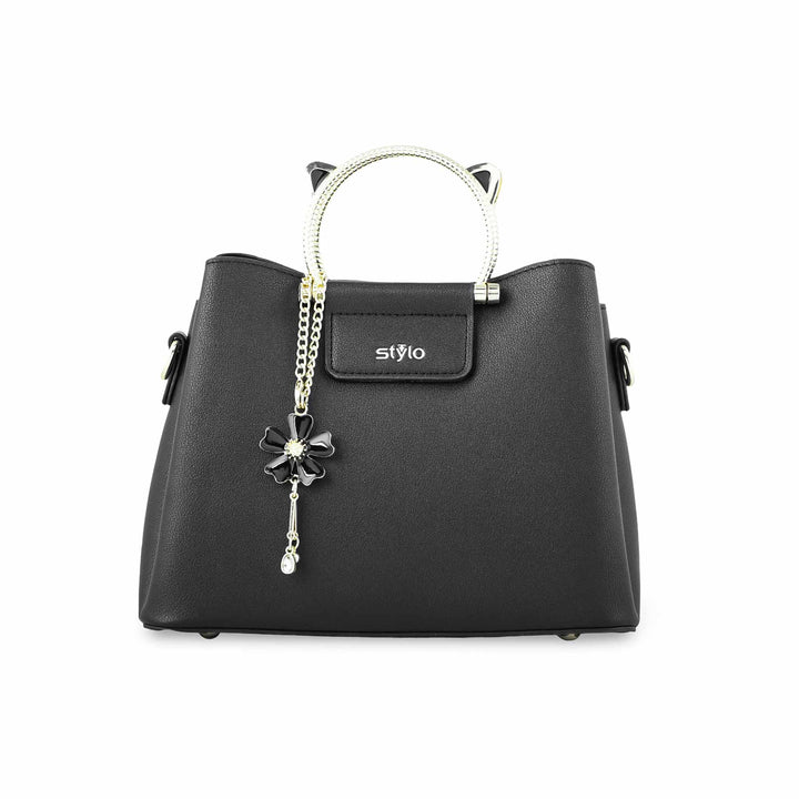 Black Formal Hand Bag P36267