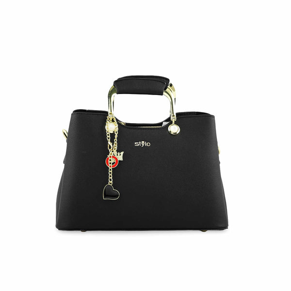 Black Formal Hand Bag P36268