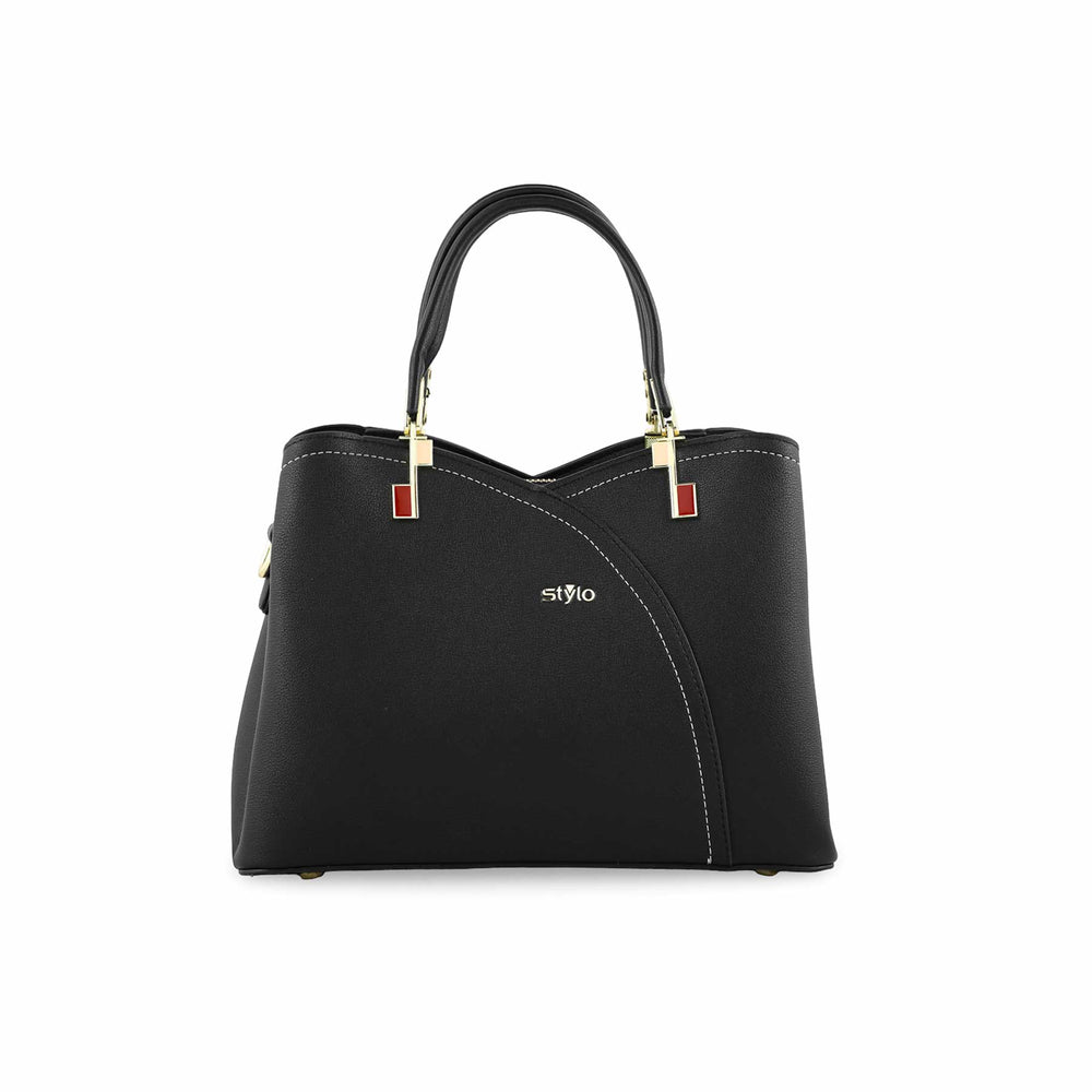 Black Formal Hand Bag P36269