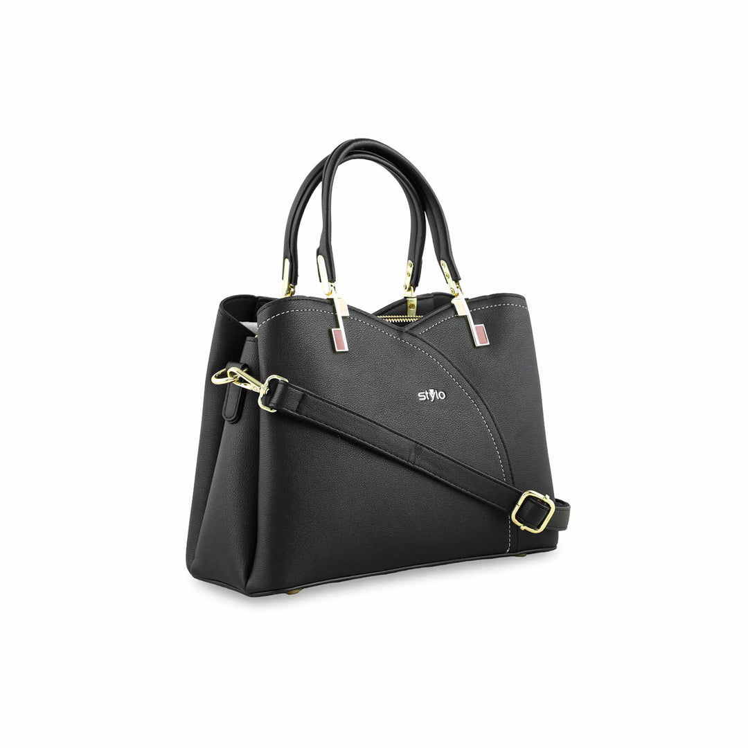 Black Formal Hand Bag P36269
