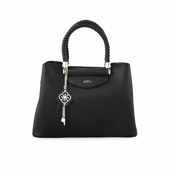 Black Formal Hand Bag P36270