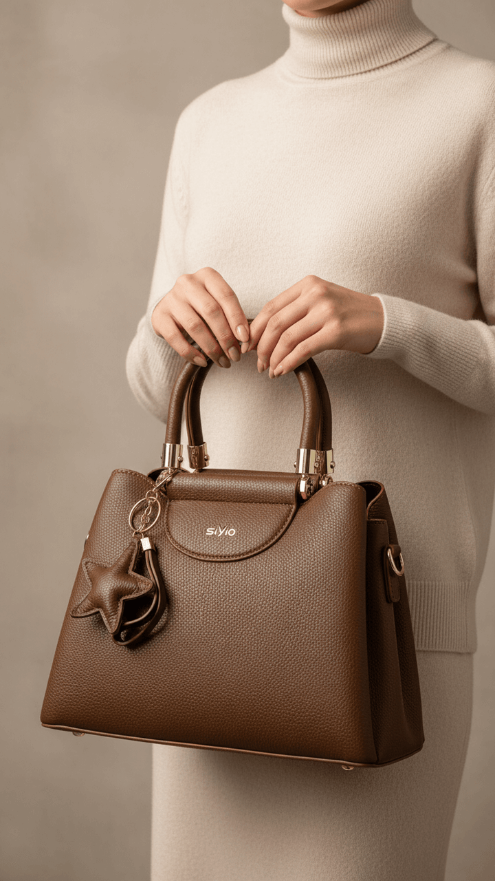 Brown Formal Hand Bag P36272