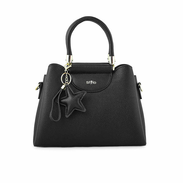 Black Formal Hand Bag P36272
