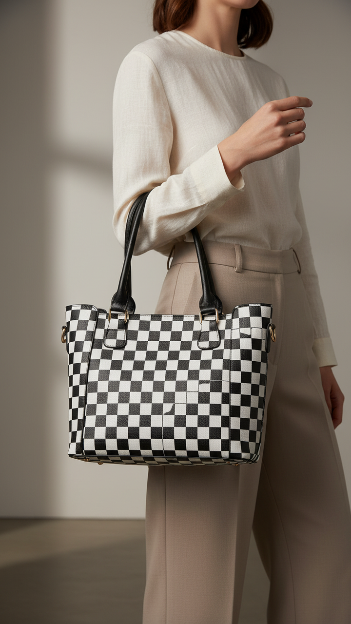 Black Formal Hand Bag P36273