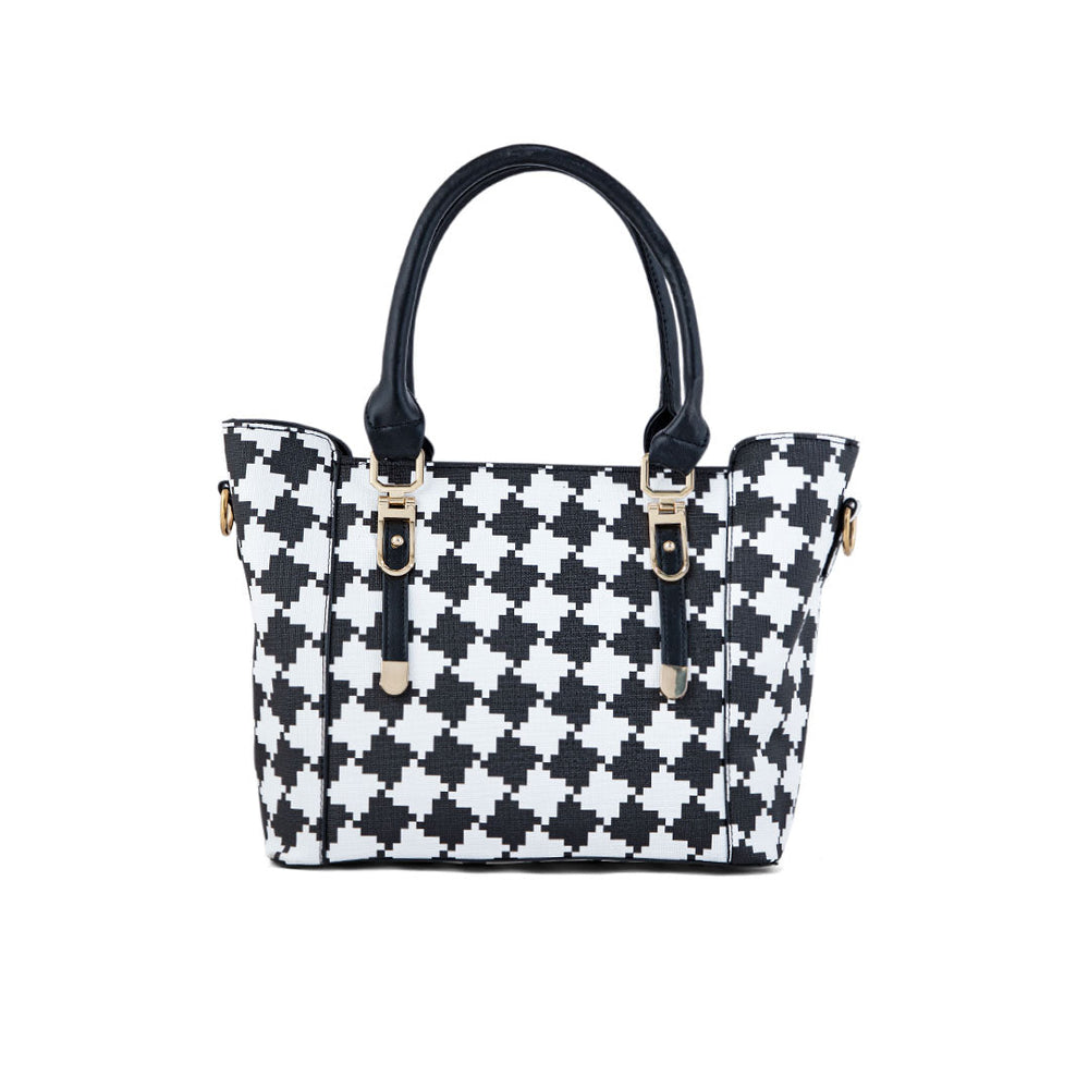 White Formal Hand Bag P36273