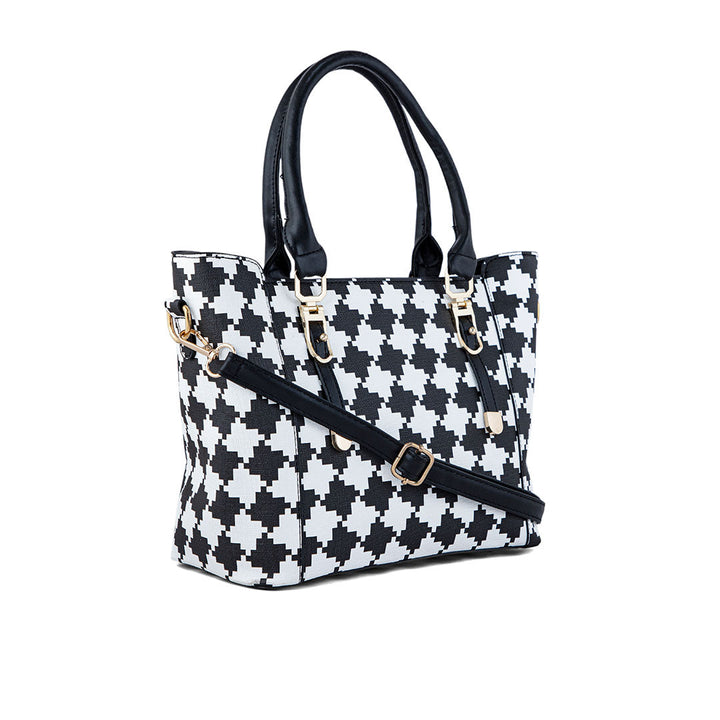 White Formal Hand Bag P36273