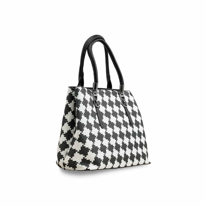 White Formal Hand Bag P36275