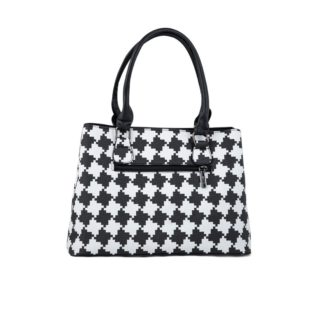 White Formal Hand Bag P36276