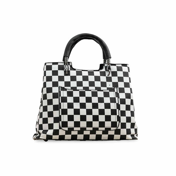 Black Formal Hand Bag P36277