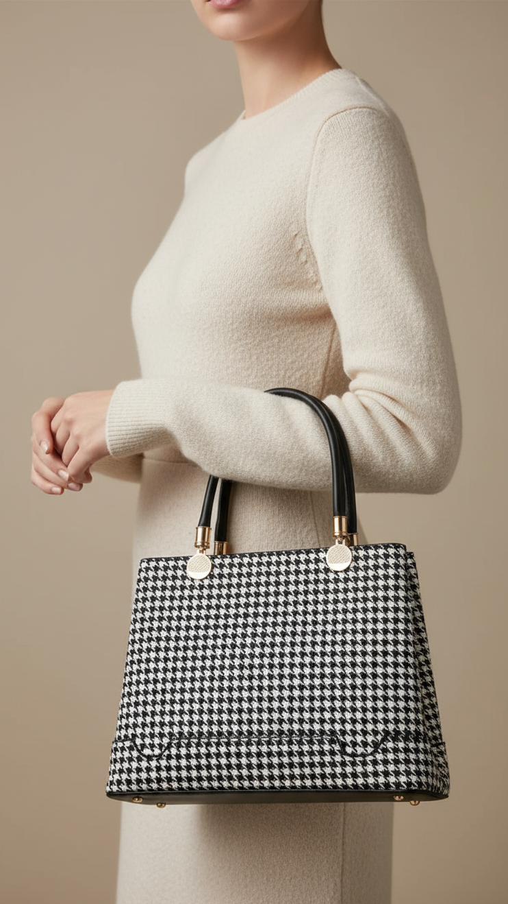 Black Formal Hand Bag P36278